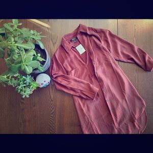 Button-up shirt dress